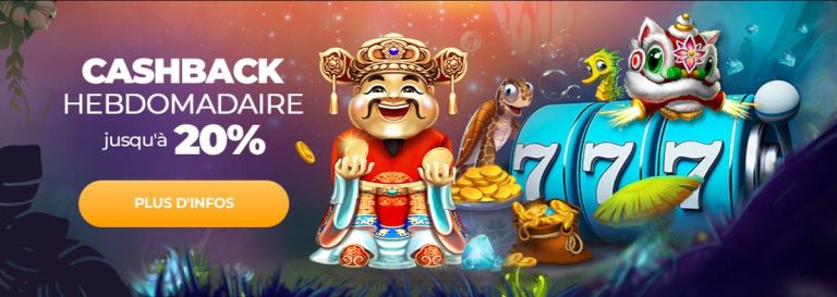 ScratchMania Casino cashback